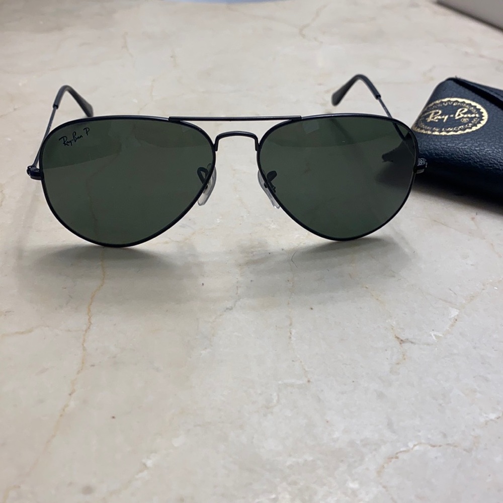 Rayban Black Aviators - image 1